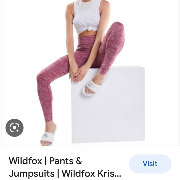 Wildfox seamless yoga top & bottom - Picture 5 of 8